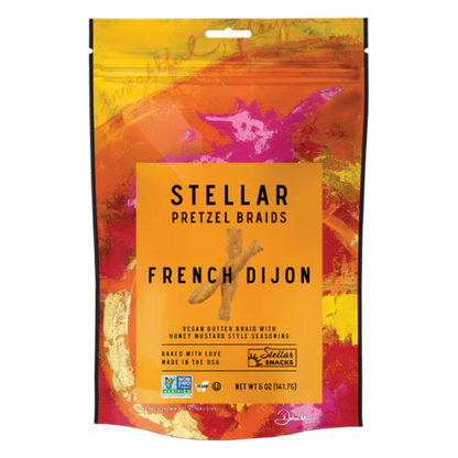 Stellar Snacks French Dijon Pretzels, 5oz