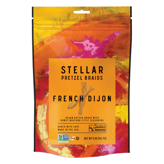 Stellar Snacks French Dijon Pretzels, 5oz