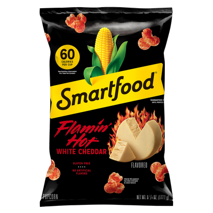 Smartfood Flamin' Hot White Cheddar Popcorn 6.25oz