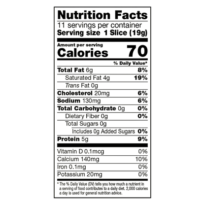 Sargento Natural Colby-Jack Sliced Cheese - 11 slices/7.5oz