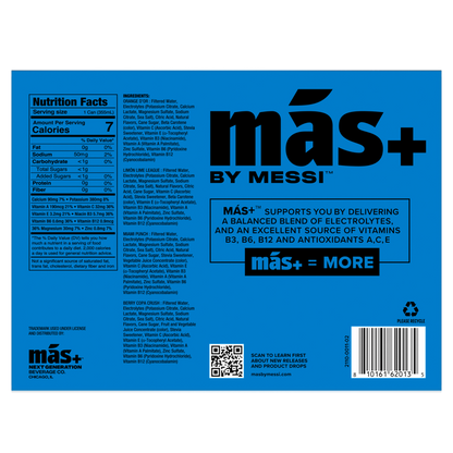 MÁS+ by Messi Variety 12pk 12oz Can