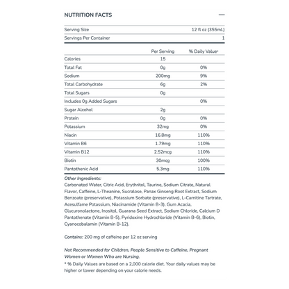 Alani Energy Breezeberry 12oz Can