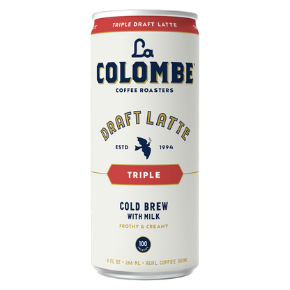 La Colombe Triple Draft Latte 4pk 9oz Can