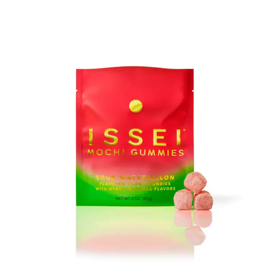 Issei Sour Watermelon Mochi Gummies, 1.76 oz