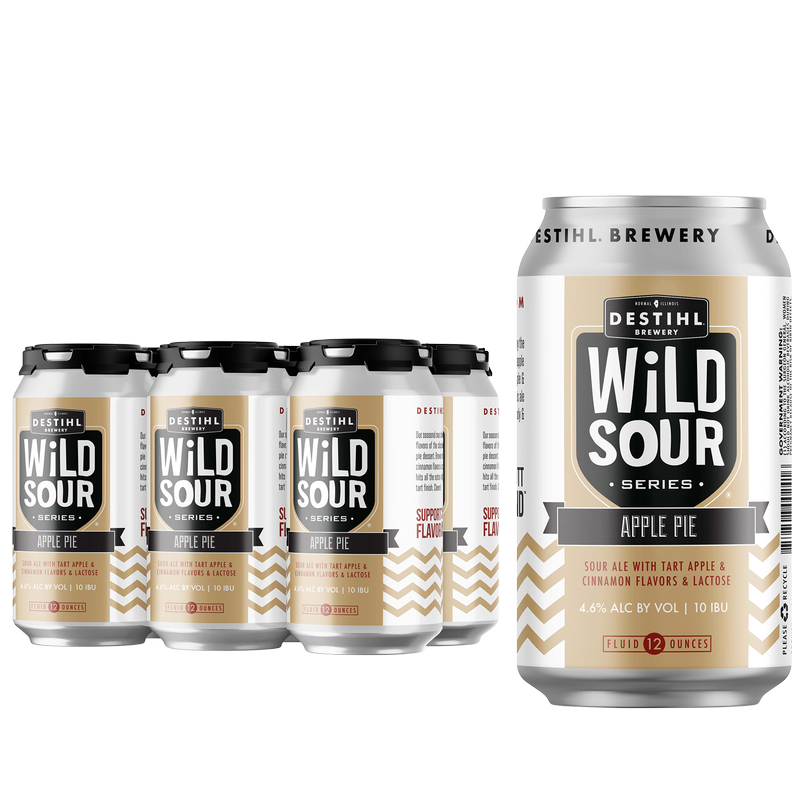 Destihl Brewery Wild Sour Series - Apple Pie 6pk 12oz Cans
