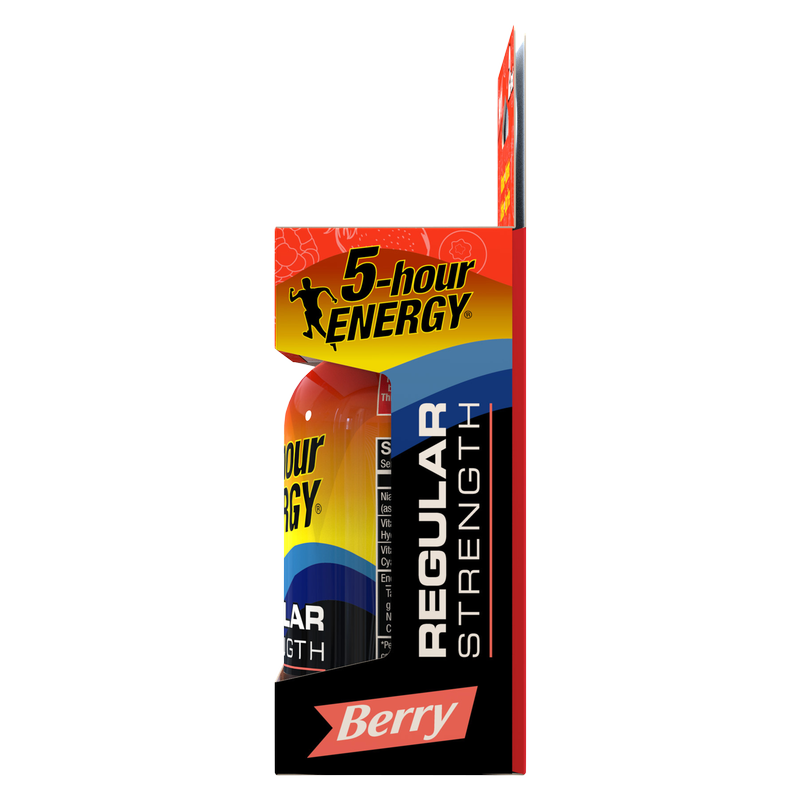 5-hour ENERGY Shot Regular Strength Berry 2pk 1.93oz Btl