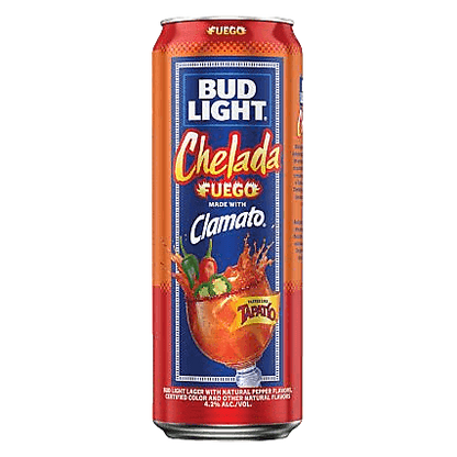 Bud Light Chelada Fuego (25 OZ CAN)