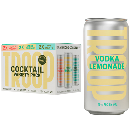 Troop Variety Pack 6pk 200ml Cans 10% ABV
