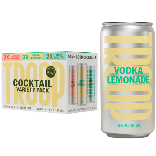 Troop Variety Pack 6pk 200ml Cans 10% ABV