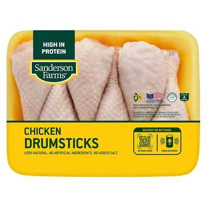 Sanderson Frozen Chicken Drumsticks - 2lb
