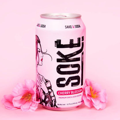 Soke Sake Soda Variety 8pk 12oz Can