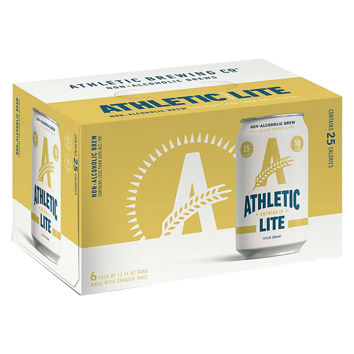 Athletic Lite Non-Alcoholic 6pk 12oz Can 0.0% ABV