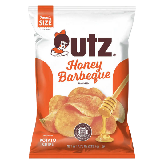 Utz Potato Chips Honey BBQ, 7.75 oz