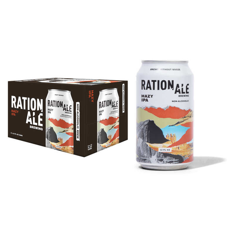 RationAle Brewing Non-Alcoholic Hazy IPA 6pk 12oz Can