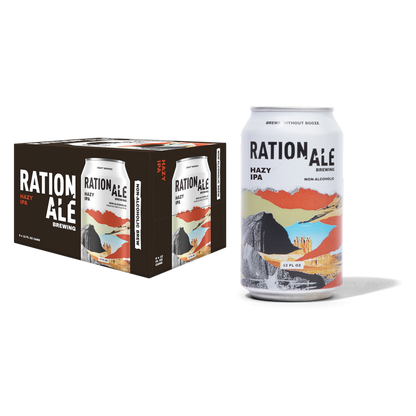 RationAle Brewing Non-Alcoholic Hazy IPA 6pk 12oz Can