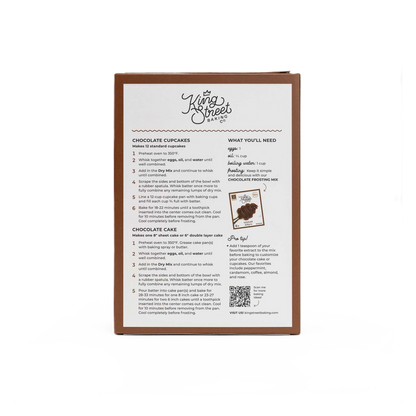 King Street Baking - Chocolate Cupcake & Cake Baking Mix 12.33oz
