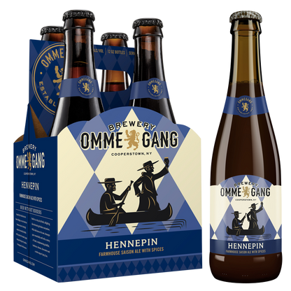 Ommegang Hennepin Saison Ale 4pk 12oz Btl 7.7% ABV
