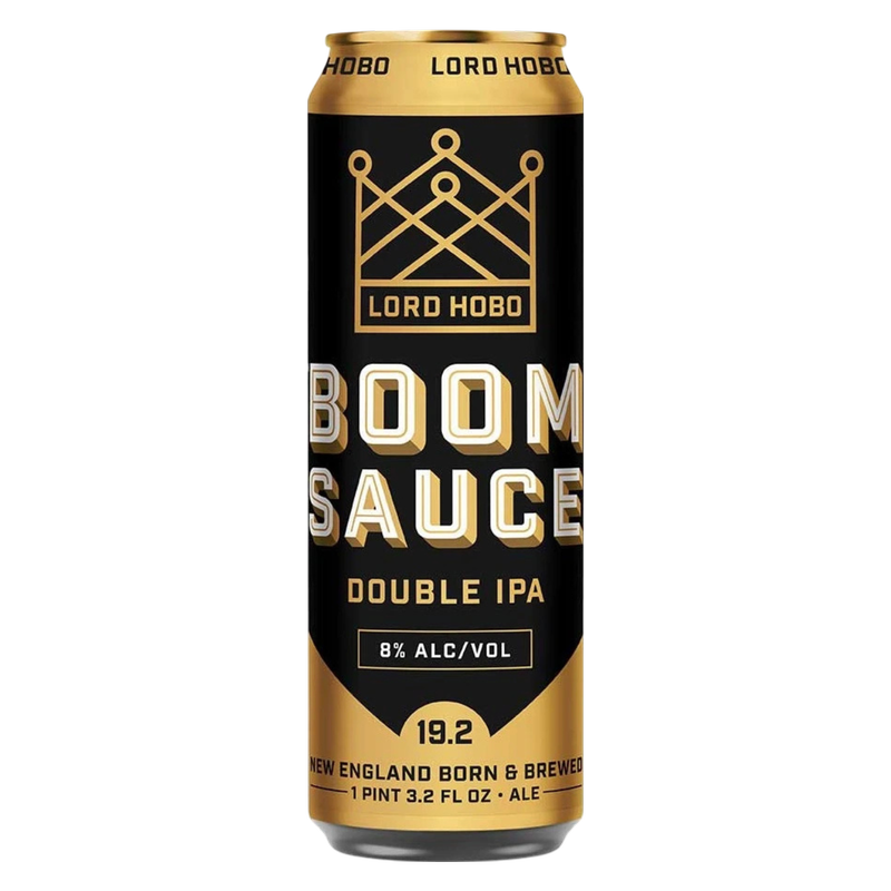Lord Hobo Boomsauce Double IPA 19.2oz Can 8% ABV
