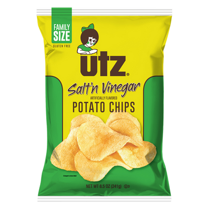 Utz Potato Chips Salt & Vinegar 8.5oz