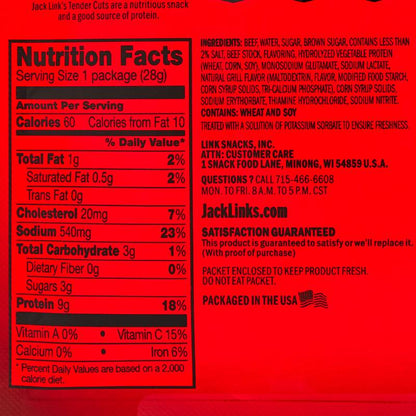 Jack Link's Prime Rib Tender Cuts 1oz