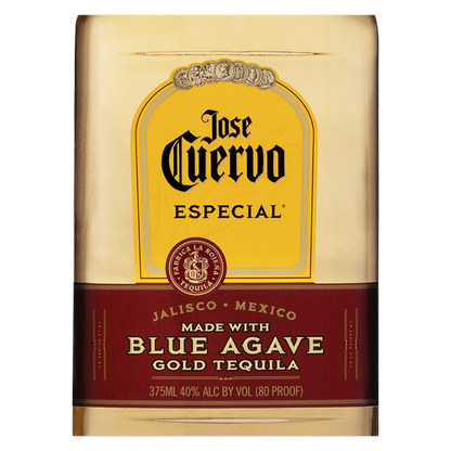 Jose Cuervo Especial Gold Tequila 375ml Flask (80 Proof)