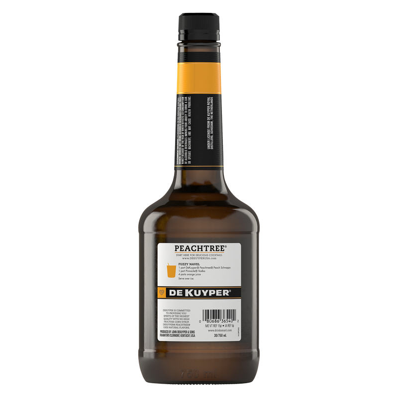 DeKuyper Peachtree Schnapps 750ml