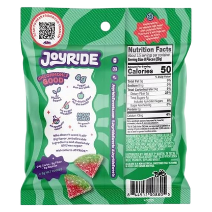 JOYRIDE Sour Watermelon Wedges, 3.5oz