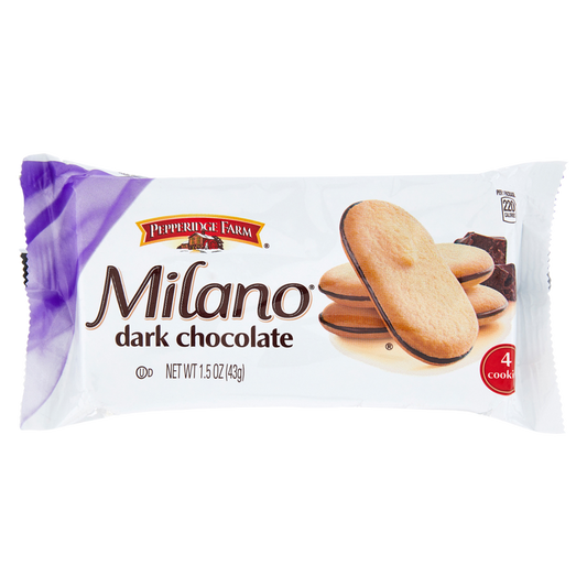 Milano Cookies Dark Chocolate 4ct