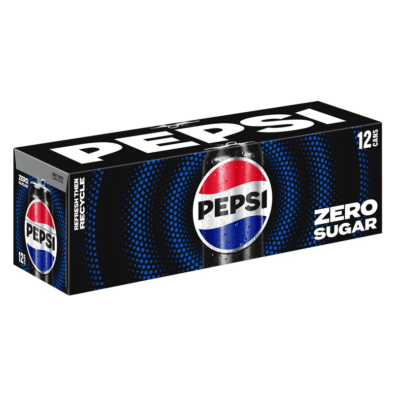 Pepsi Zero Sugar 12pk 12oz Can