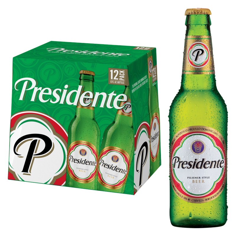 Presidente Lager 12pk 12oz Btl 5.0% ABV