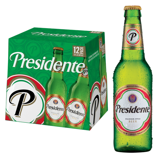 Presidente Lager 12pk 12oz Btl 5.0% ABV