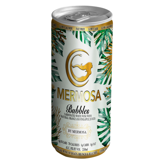 Mermosa Bubbles 2 pk 250 ml Can