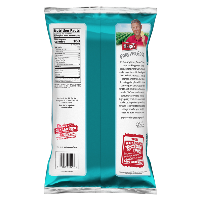 Herr's Regular Chips, 8 oz