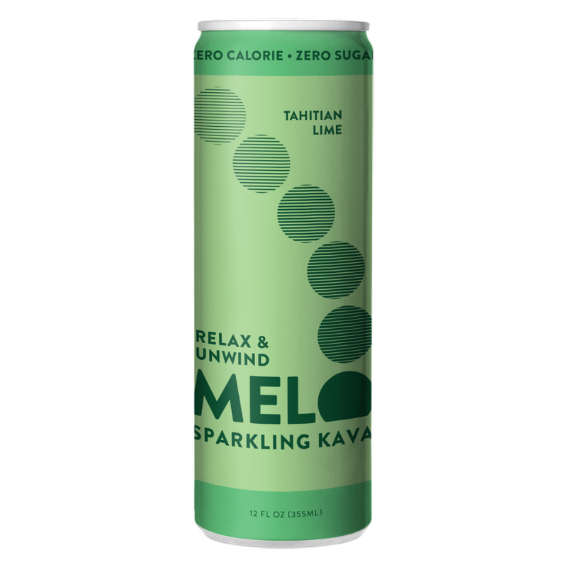 Melo Sparkling Kava Tahitian Lime 12oz Can