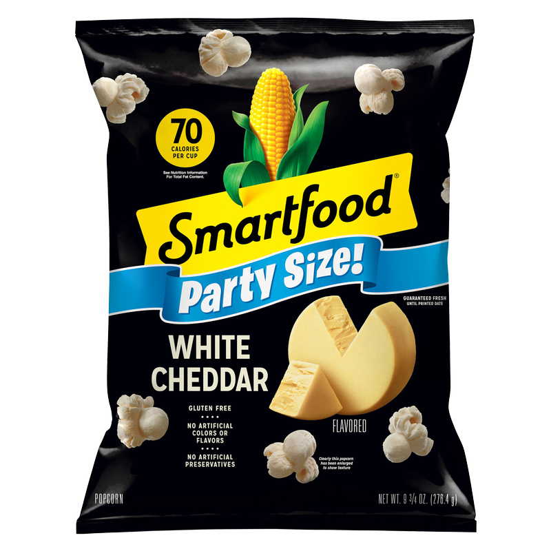 Smartfood White Cheddar Popcorn Party Size 9.75oz