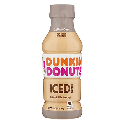 Dunkin' Iced Coffee & Milk 13.8oz Btl