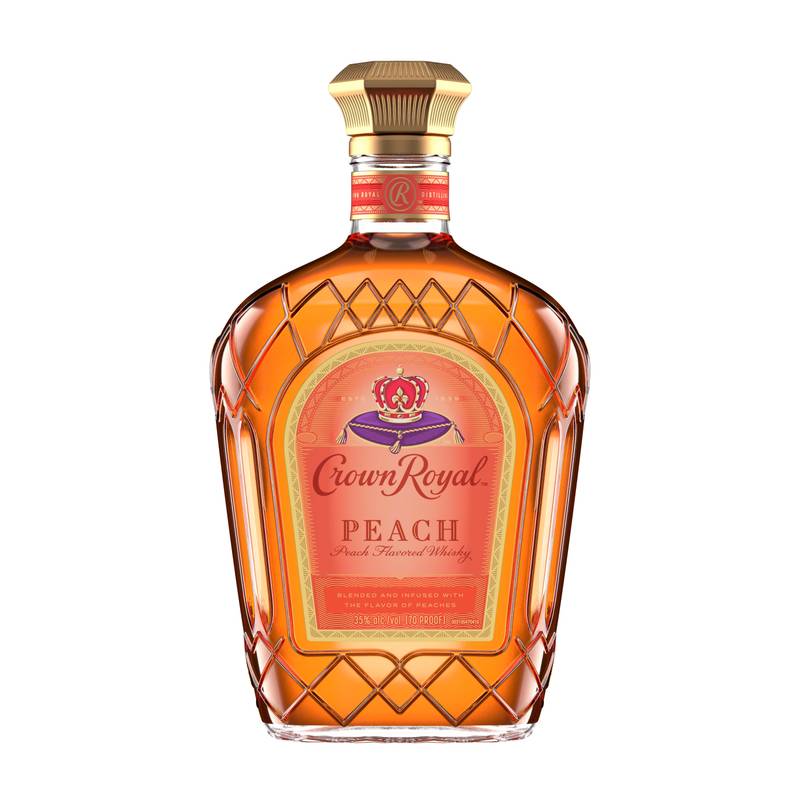Crown Royal Peach Whisky 750ml (70 Proof)