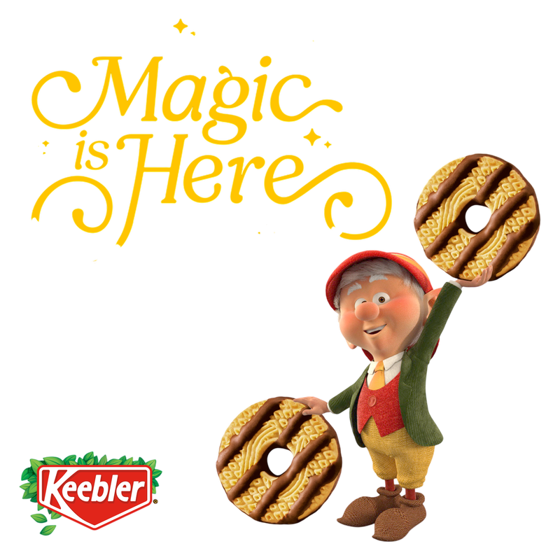 Keebler Fudge Stripes, Original Shortbread Cookies Coated in Keebler Fudge, 11.5 oz
