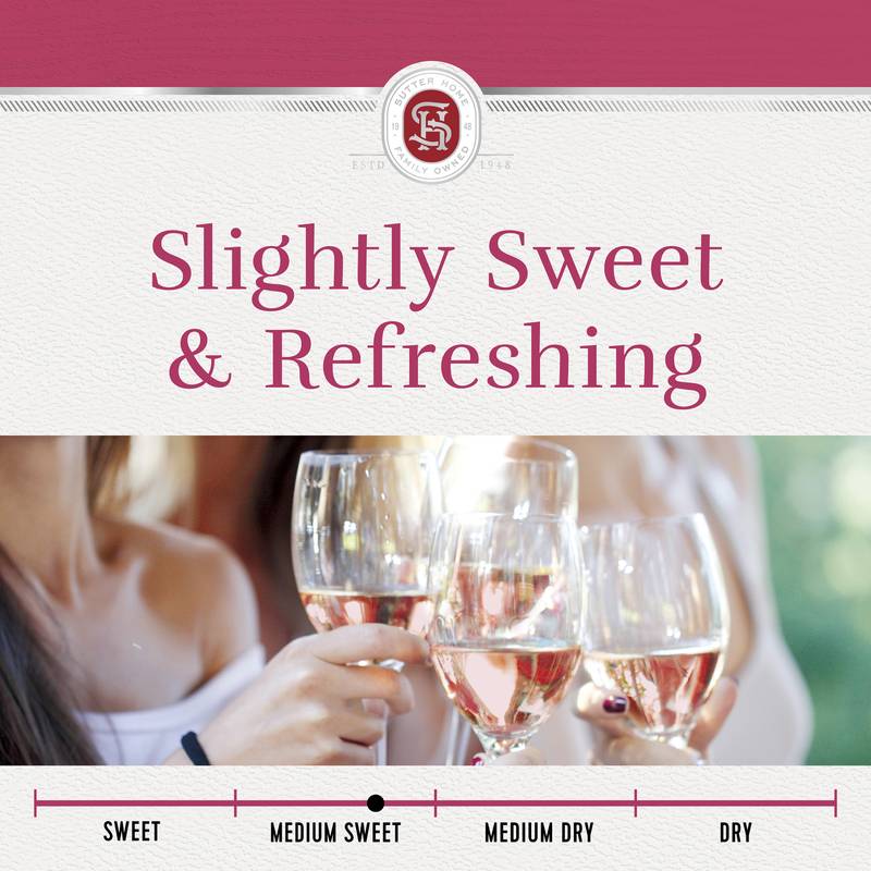 Sutter Home White Zinfandel 4pk 187ml