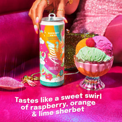 Alani Energy Sherbert Swirl 12oz Can