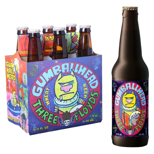 Three Floyds Gumballhead Wheat Ale 6pk 12oz Btl 5.6% ABV