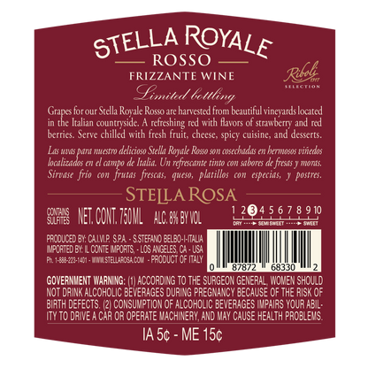Stella Rosa Rosso Red 750 ml