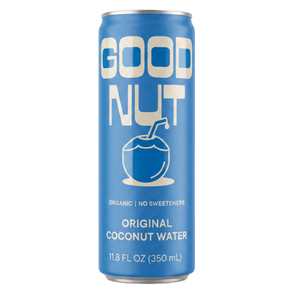 Good Nut Premium Organic Coconut Water 11.8oz Can 6pk