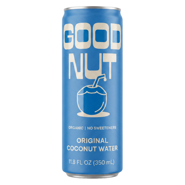 Good Nut Premium Organic Coconut Water 11.8oz Can 24 pack