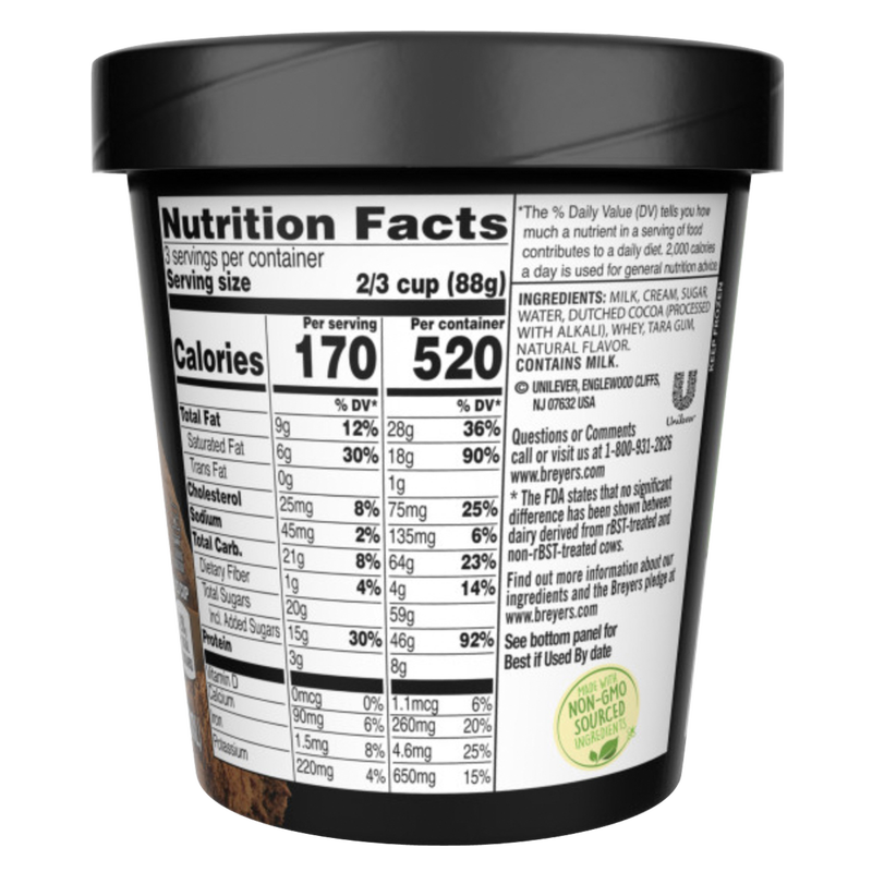 Breyers Chocolate Ice Cream 16oz