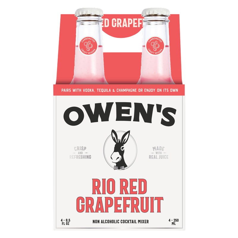 Owen's Rio Red Grapefruit 4pk 250ml Btl