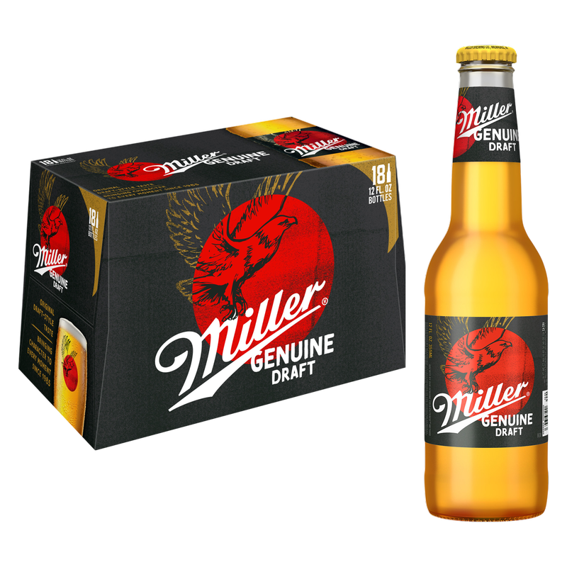 Miller Genuine Draft 18pk 12oz Btl