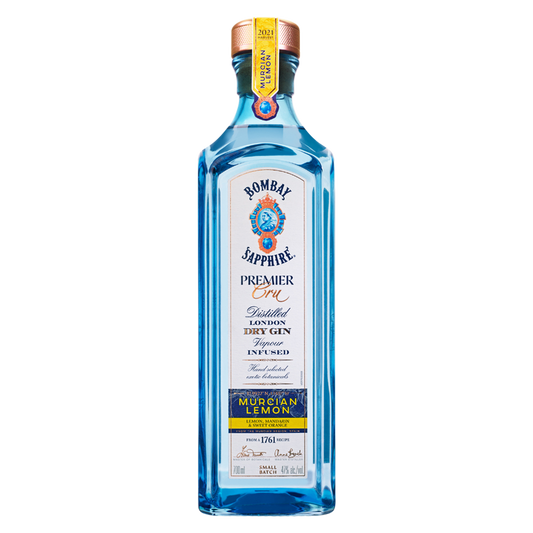 Bombay Sapphire Premier Cru Murcian Lemon Gin 700ml (94 Proof)