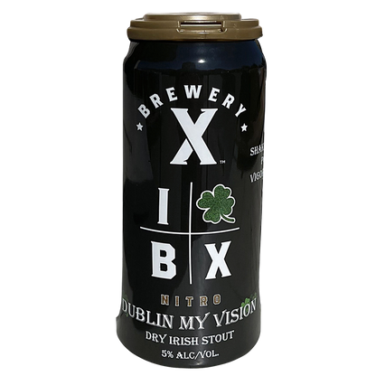 Brewery X Dublin My Vision Nitro Dry Irish Stout 6pk 16oz Cans