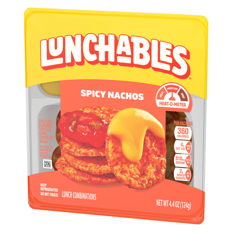 Lunchables Spicy Nachos - 4.4oz